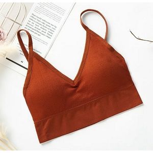 new yoga bralette backless v neck